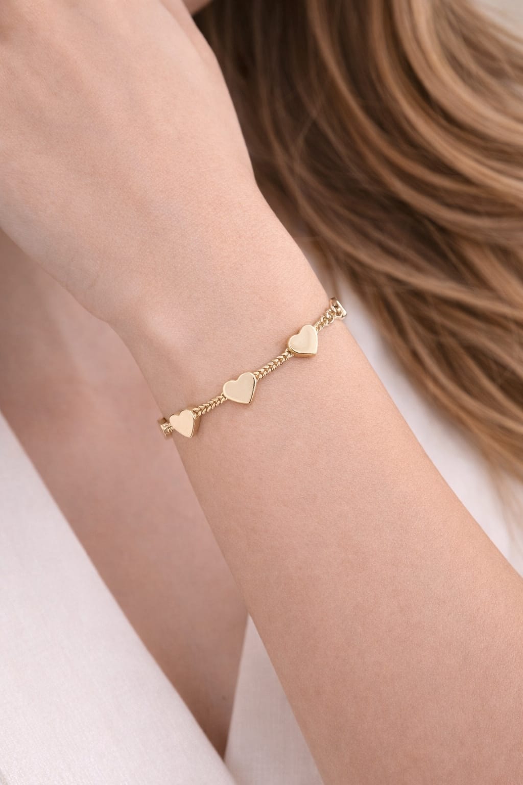 Pulseira coração