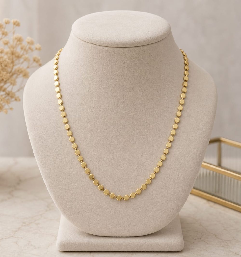 Choker Chapas Redondas
