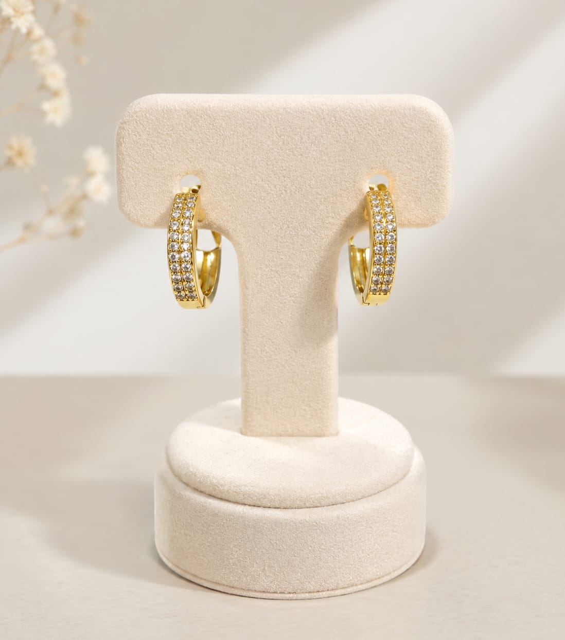Brinco Argola Microzircônia